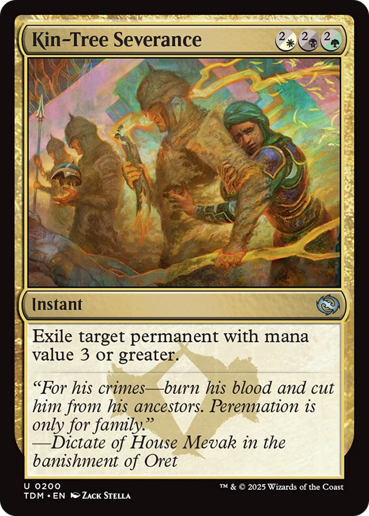 Kin-Tree Severance [Tarkir: Dragonstorm]