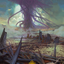 Swamp // Swamp (AMH3-024) - Modern Horizons 3 Art Series (Borderless)
