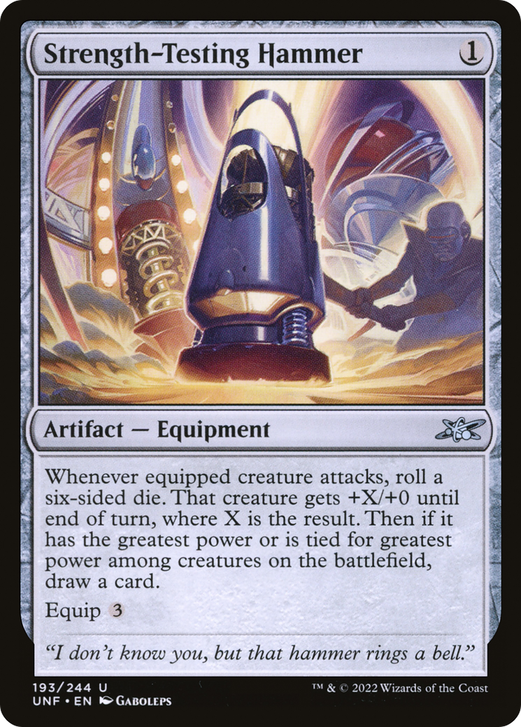 Strength-Testing Hammer [Unfinity]
