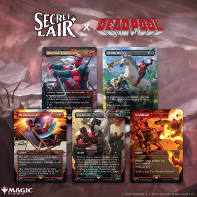 Magic the Gathering - Secret Lair Drop Series: Deadpool Regular Edition (PRE-ORDER, SHIPS 25TH APRIL)
