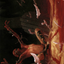 Bone Shards // Bone Shards (AMH2-027) - Modern Horizons 2 Art Series (Borderless) Foil