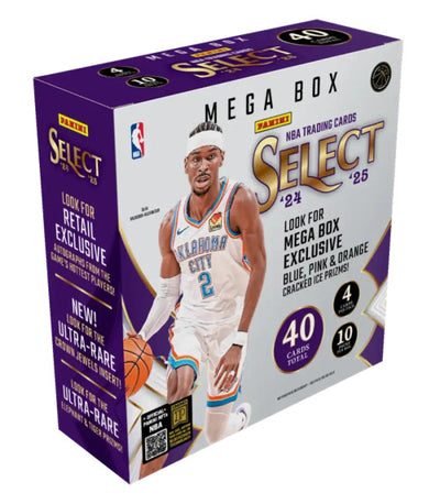 2024-25 Panini NBA Basketball Select Mega Box