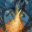 Balefire Dragon // Balefire Dragon (ACMM-065) - Commander Masters Art Series (Borderless) Foil
