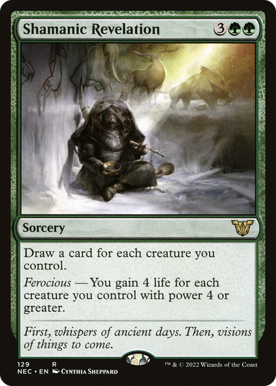 Shamanic Revelation [Kamigawa: Neon Dynasty Commander]