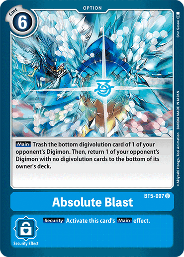 Absolute Blast [BT5-097] [Battle of Omni]