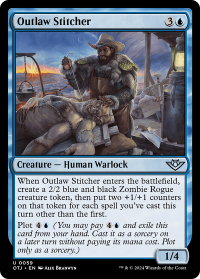 Outlaw Stitcher [Outlaws of Thunder Junction]
