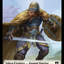 Human Warrior // Zombie Army Double-Sided Token [Commander Masters Tokens]