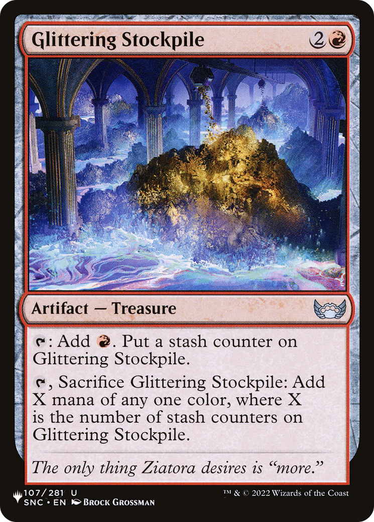 Glittering Stockpile [The List]