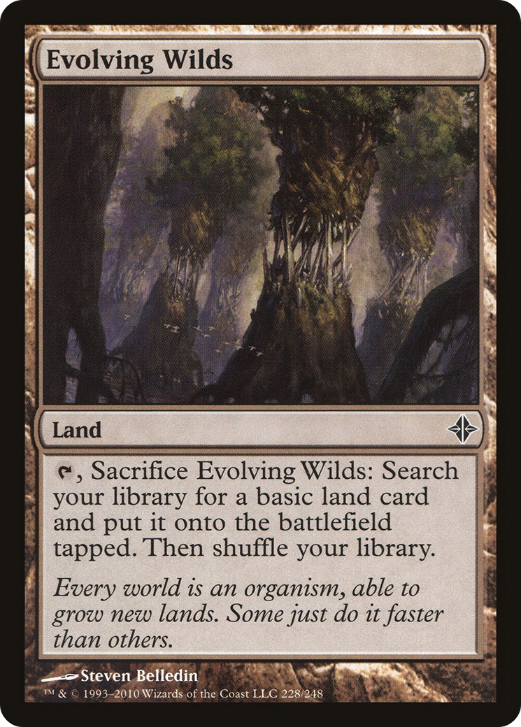 Evolving Wilds (ROE-228) - Rise of the Eldrazi