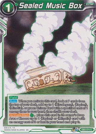 Sealed Music Box (DB3-074) [Giant Force]