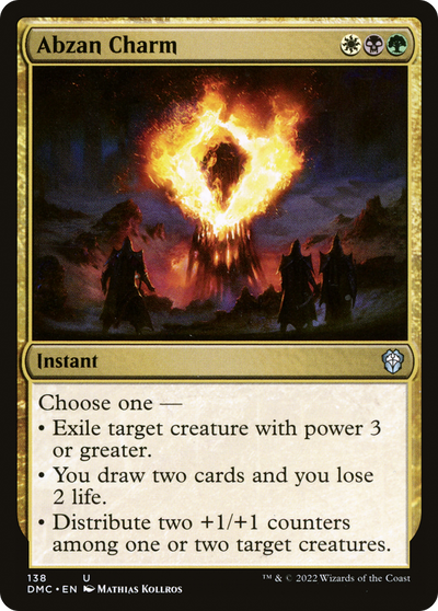 Abzan Charm [Dominaria United Commander]
