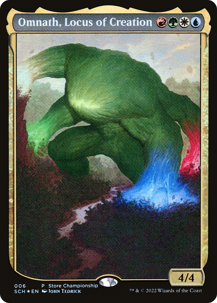 Omnath, Locus of Creation (Winner) [Store Championships 2022]