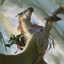 Cleaving Skyrider // Cleaving Skyrider (ADMU-005) - Dominaria United Art Series (Borderless)