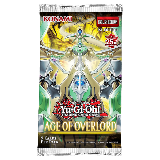 Yugioh! Booster Packs: Age of Overlord *Sealed*