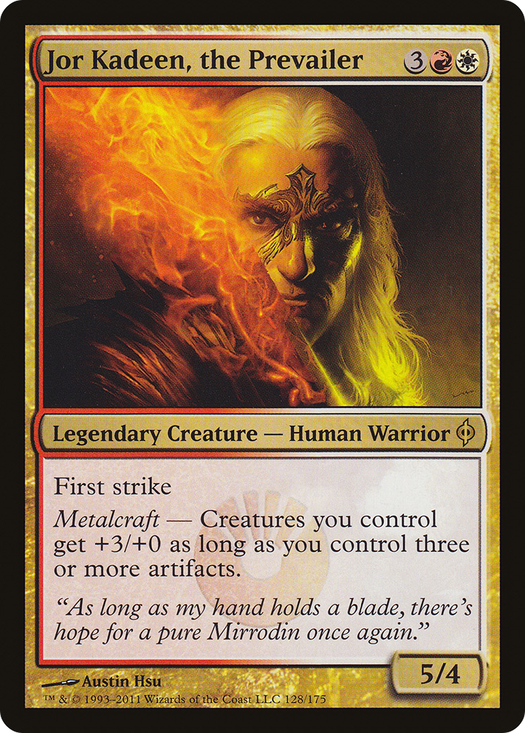 Jor Kadeen, the Prevailer (NPH-128) - New Phyrexia Foil
