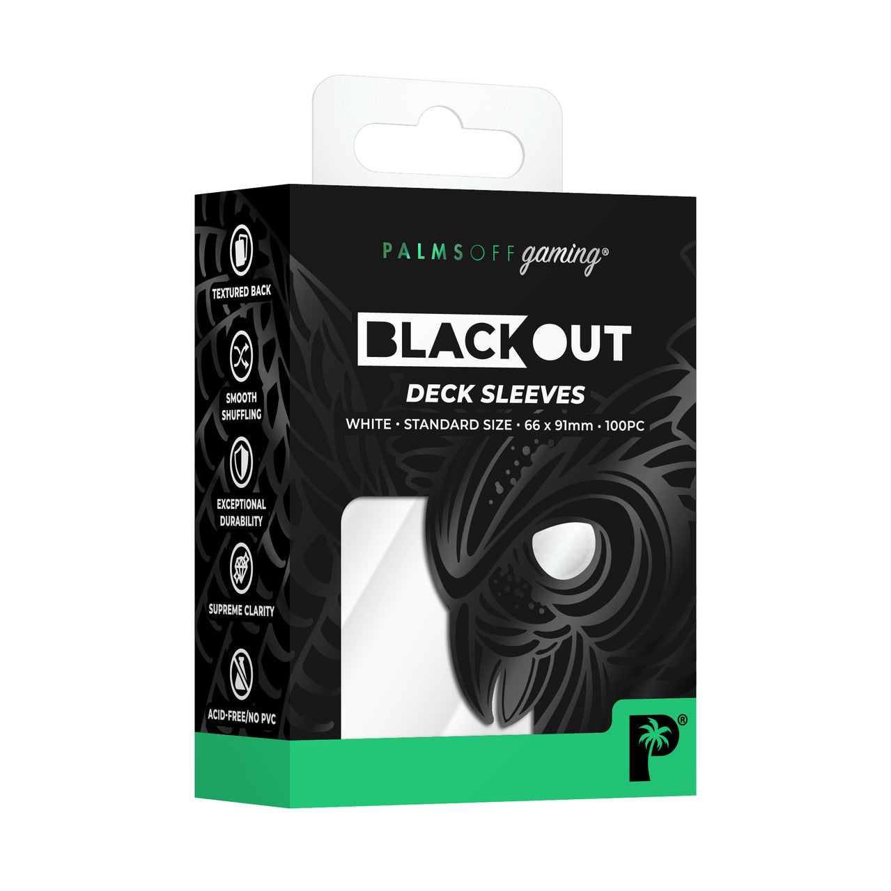 Palms Off - Blackout Deck Sleeves (100)