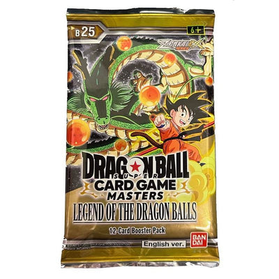 Dragon Ball Super Masters: Legend of the Dragon Balls Booster Pack (B25) *Sealed*