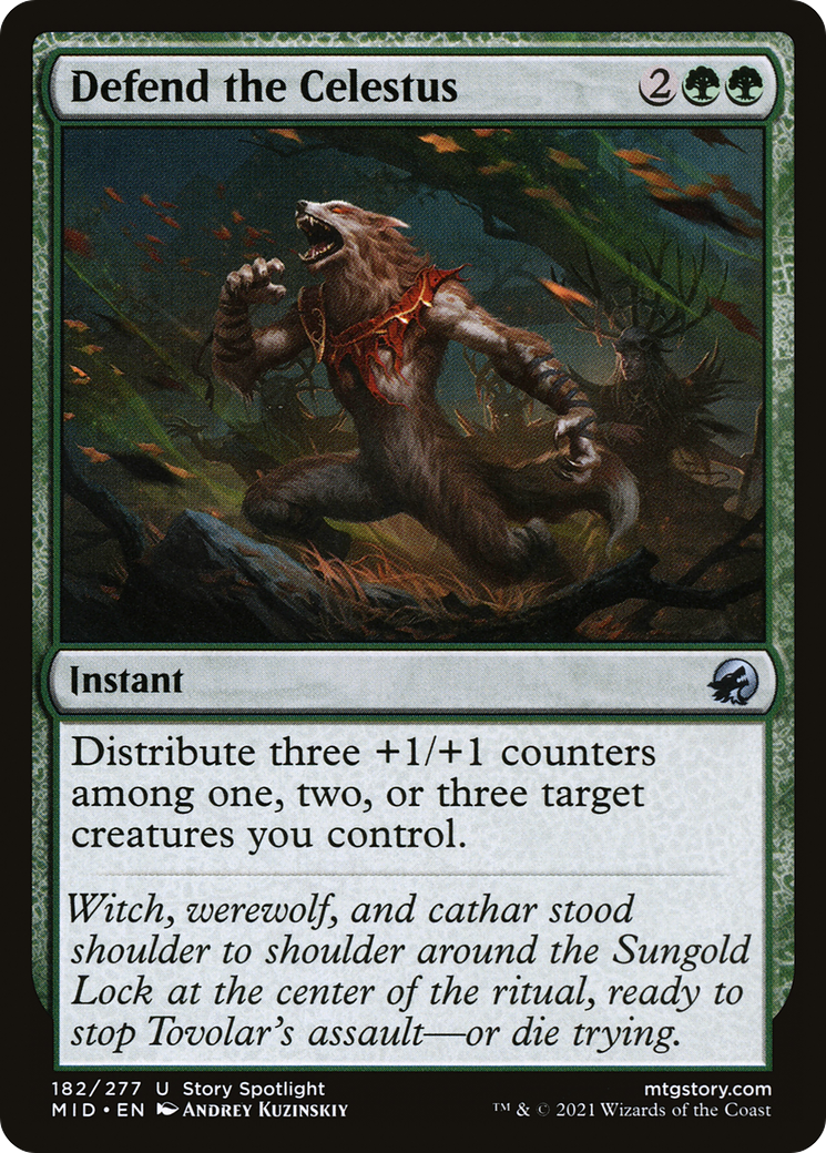 Defend the Celestus [Innistrad: Midnight Hunt]