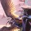 Falco Spara, Pactweaver // Falco Spara, Pactweaver (ASNC-025) - New Capenna Art Series (Borderless) Foil