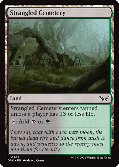 Strangled Cemetery [Duskmourn: House of Horror]
