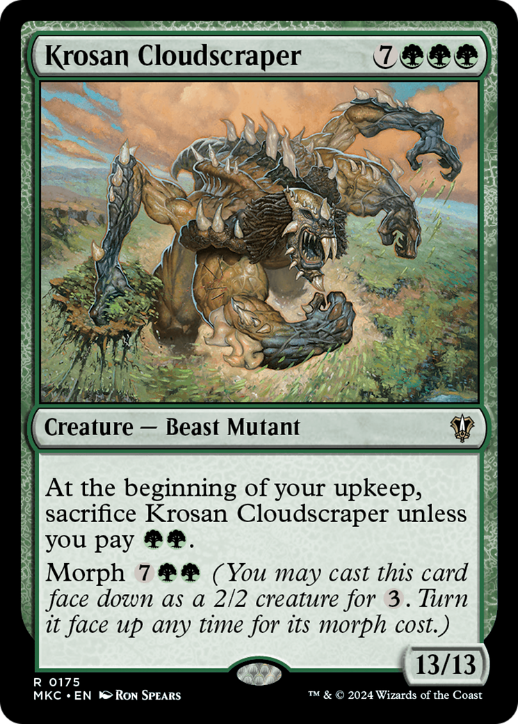 Krosan Cloudscraper [Murders at Karlov Manor Commander]