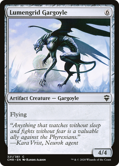 Lumengrid Gargoyle [Commander Legends]