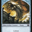 Wurm (033/036) // Goat Double-Sided Token [Commander 2014 Tokens]