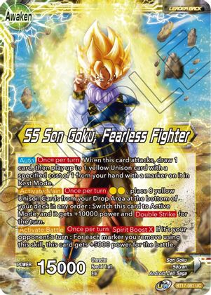 Son Goku // SS Son Goku, Fearless Fighter (BT17-081) [Ultimate Squad]