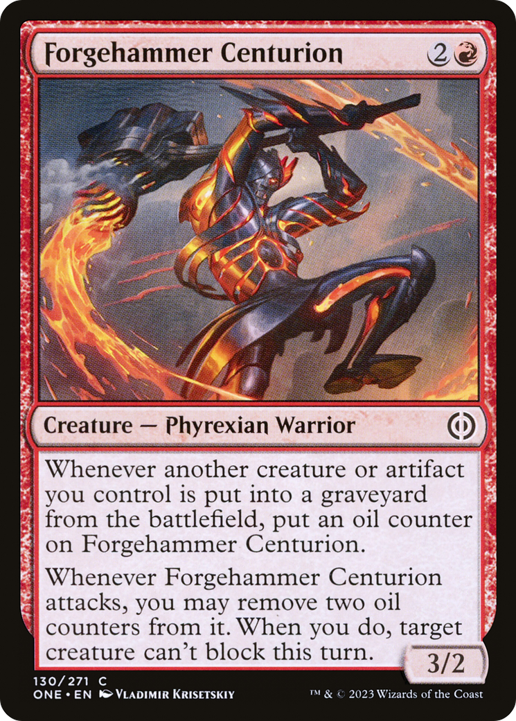 Forgehammer Centurion [Phyrexia: All Will Be One]