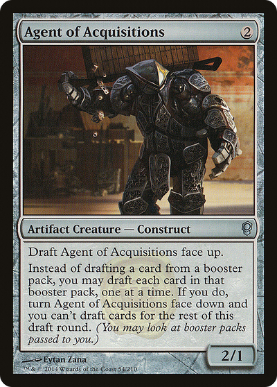 Agent of Acquisitions (CNS-054) - Conspiracy Foil