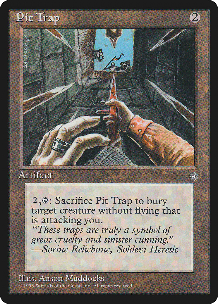 Pit Trap (ICE-) - Ice Age