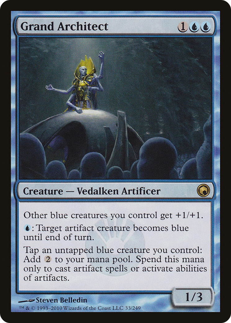 Grand Architect (SOM-033) - Scars of Mirrodin Foil