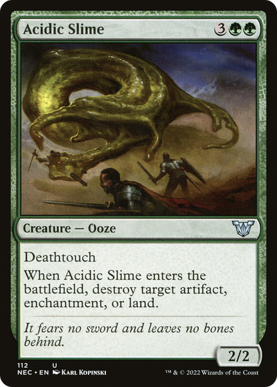 Acidic Slime [Kamigawa: Neon Dynasty Commander]