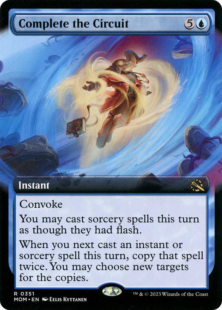 Complete the Circuit (Extended Art) [March of the Machine]