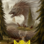 Quilled Greatwurm // Quilled Greatwurm (AFDN-044) - Foundations Art Series (Borderless) Foil