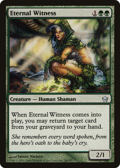 Eternal Witness (5DN-086) - Fifth Dawn Foil