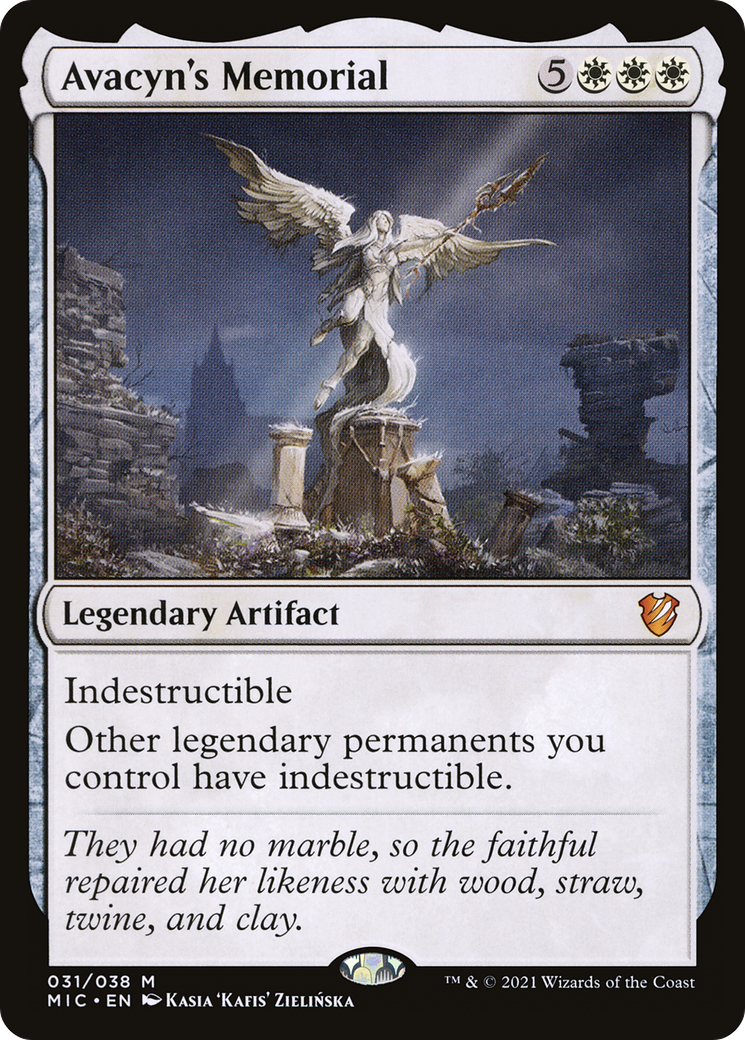 Avacyn's Memorial [Innistrad: Midnight Hunt Commander]