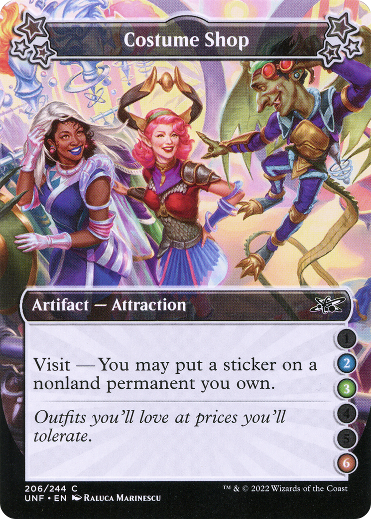 Costume Shop (2-3-6) [Unfinity]