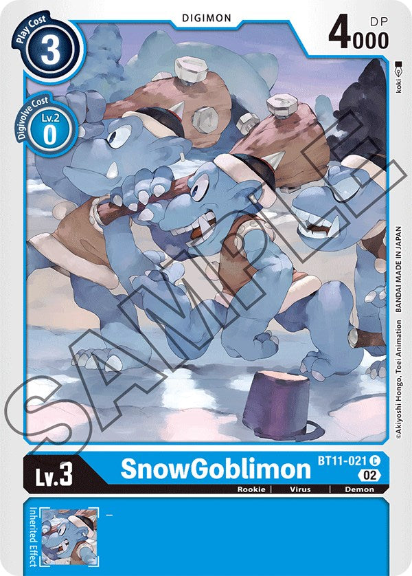 SnowGoblimon [BT11-021] [Dimensional Phase]