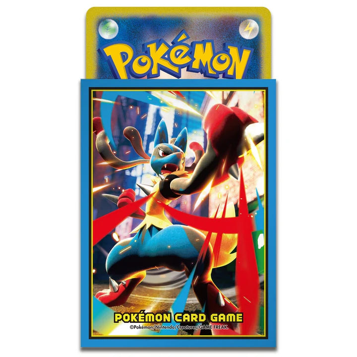 Japanese Pokémon TCG: Mega Lucario Sleeves (64PC) (Standard Sized)