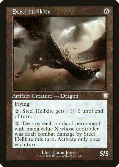 Steel Hellkite (Retro) [The Brothers' War Commander]