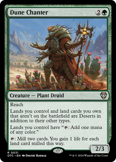 Dune Chanter [Outlaws of Thunder Junction Commander]