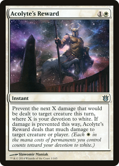 Acolyte's Reward [Born of the Gods]