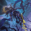 Sleep-Cursed Faerie // Sleep-Cursed Faerie (AWOE-008) - Wilds of Eldraine Art Series (Borderless) Foil