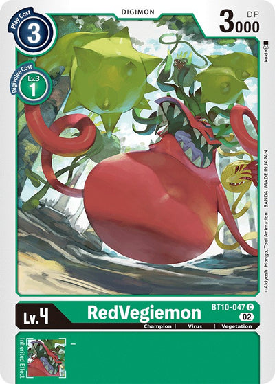 RedVegiemon [BT10-047] [Xros Encounter]