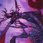 Drana, the Last Bloodchief // Drana, the Last Bloodchief (AZNR-054) - Zendikar Rising Art Series (Borderless) Foil