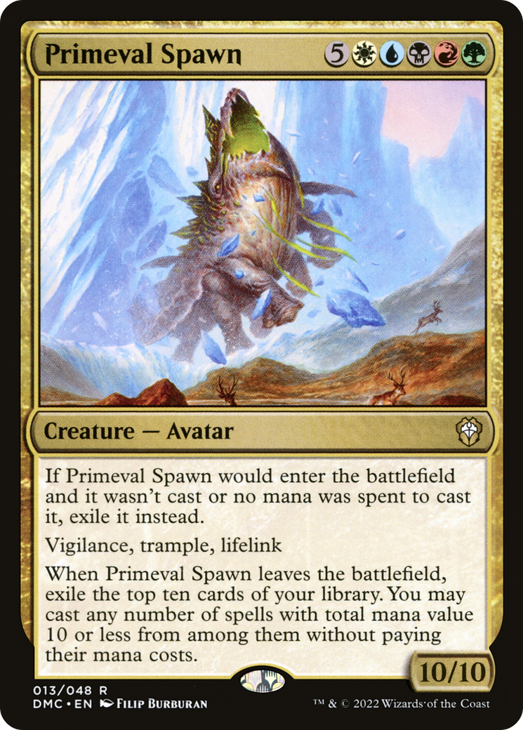 Primeval Spawn [Dominaria United Commander]