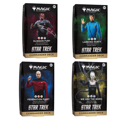 Magic: The Gathering - Star Trek - Commander Deck *Sealed* (PRE-ORDER, SHIPS NOV 20TH)