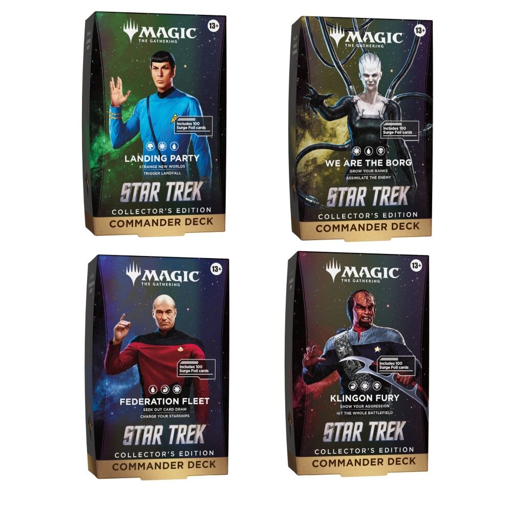 Magic: The Gathering - Star Trek - Commander Deck COLLECTOR'S EDITION *Sealed* (PRE-ORDER, SHIPS NOV 20TH)