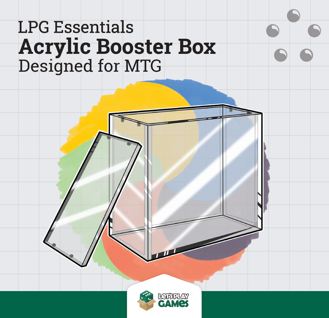 LPG - Acrylic Booster Box Protector - MTG Collector Box Sized